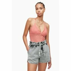 All Saints AllSaints Erity Pink Bodysuit