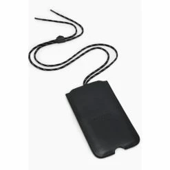 All Saints AllSaints Cybele Black Phone Holder