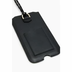 All Saints AllSaints Cybele Black Phone Holder -AllSaints shop unnamed file 5835
