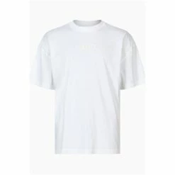 All Saints AllSaints Bones Short Sleeve Crew White T-Shirt -AllSaints shop unnamed file 589