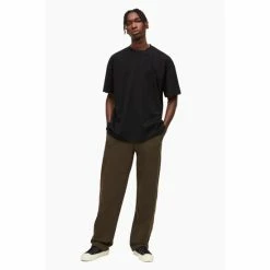 All Saints AllSaints Isac Black Crew Neck T-Shirt -AllSaints shop unnamed file 600