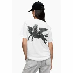 All Saints AllSaints Pegasi Boyfriend White T-Shirt -AllSaints shop unnamed file 622