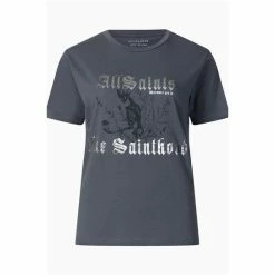 All Saints AllSaints Grey Novus Grace T-Shirt -AllSaints shop unnamed file 634