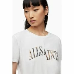 All Saints AllSaints Revo Mic White T-Shirt -AllSaints shop unnamed file 639