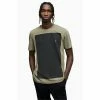 All Saints AllSaints Green Lobke Short Sleeve Crew T-Shirt