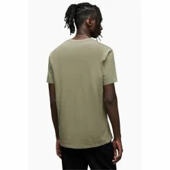 All Saints AllSaints Green Lobke Short Sleeve Crew T-Shirt -AllSaints shop unnamed file 650