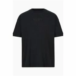 All Saints AllSaints Bones Short Sleeve Crew Black T-Shirt -AllSaints shop unnamed file 708
