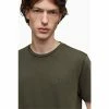 All Saints AllSaints Ossage Short Sleeve Crew Brown T-Shirt