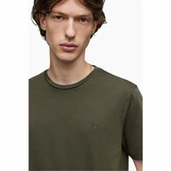 All Saints AllSaints Ossage Short Sleeve Crew Brown T-Shirt