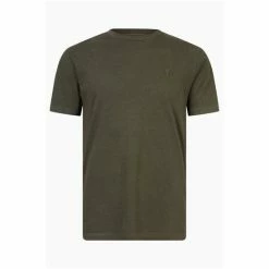 All Saints AllSaints Ossage Short Sleeve Crew Brown T-Shirt -AllSaints shop unnamed file 724