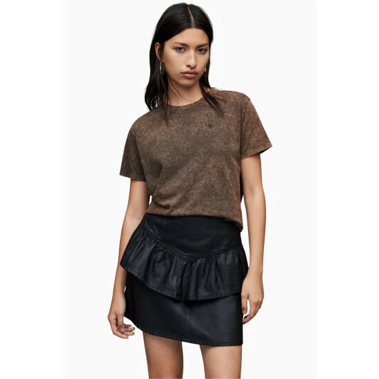 unnamed-file-725.jpg All Saints AllSaints Grace Brown T-Shirt -AllSaints shop unnamed file 725