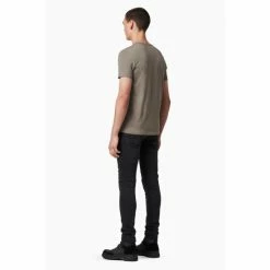 All Saints AllSaints Grey Tonic Ss Crew T-Shirt -AllSaints shop unnamed file 752