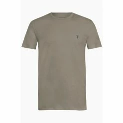 All Saints AllSaints Grey Tonic Ss Crew T-Shirt -AllSaints shop unnamed file 754