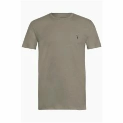 All Saints AllSaints Grey Tonic Ss Crew T-Shirt -AllSaints shop unnamed file 755