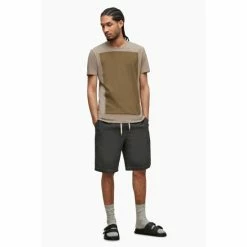 All Saints AllSaints Nude Lobke Short Sleeved Crew-Neck T-Shirt -AllSaints shop unnamed file 760