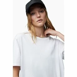 All Saints AllSaints White Pippa T-Shirt -AllSaints shop unnamed file 800