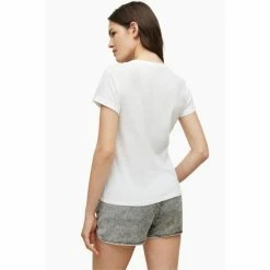All Saints AllSaints Lena Anna White T-Shirt -AllSaints shop unnamed file 804