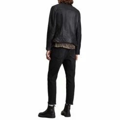 All Saints Tyson Black Biker Jacket -AllSaints shop unnamed file 895