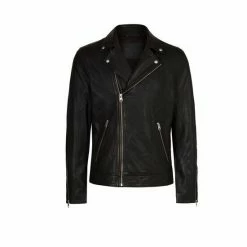 All Saints Tyson Black Biker Jacket -AllSaints shop unnamed file 899