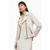 All Saints AllSaints White Dalby Biker Jacket