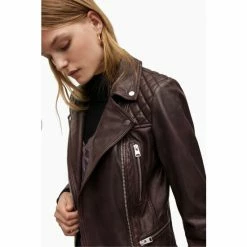 All Saints AllSaints Cargo Brown Biker Jacket -AllSaints shop unnamed file 944