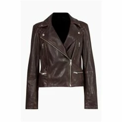 All Saints AllSaints Cargo Brown Biker Jacket -AllSaints shop unnamed file 947