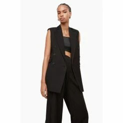 All Saints AllSaints Black Hanah Blazer